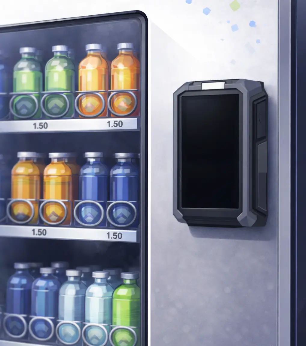 Unattended terminal.